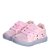 Tenis infantil menina rosa glitter luz led vem a pulseira - Imagem 4