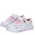 Tenis Star Infantil Menina Bonequinha Coelho Branco Rosa - Imagem 3