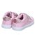 Tenis Sapato Rosa Com Brilho Glitter Infantil Menina Love - Imagem 4