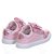 Tenis Infantil Rosa Mary Laço de Brilho Glitter Holográfico - Imagem 4