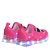 Tenis Infantil Calce Fácil Feminino Luzinha Led Pink Ursinho - Imagem 2