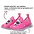 Tenis Infantil Calce Fácil Feminino Luzinha Led Pink Ursinho - Imagem 6