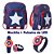 Kit Mochila Infantil Capitão Com Pulseira de Luzinha Led - Imagem 1