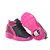 Tenis de rodinha com led infantil feminino marinho e rosa - Imagem 2