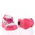 Tenis patins rodinha com led infantil feminino branco rosa - Imagem 4