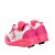 Tenis patins rodinha com led infantil feminino branco rosa - Imagem 3