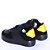 Kit Tenis Sapato Calçado Infantil Menino Casual Preto Mais Relógio - Imagem 2