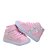 Tenis Sapato Botinha Rosa Menina Holografica Confortável Leve - Imagem 4