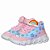 Tenis Infantil Botinha Menina Luz Led Estrela Arco Iris Lançamento - Imagem 3