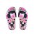 Kit Verão Chinelo Infantil Meninas de Luz LED Lacinho Rosa Pulseira E Óculos - Imagem 5