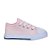 Tênis Infantil Meninas Rosa Claro Criança Casual Juvenil - Imagem 1