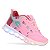 Tenis para menina com luzes de led floral glitter feminino - Imagem 4