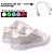 Tenis de led recarregável prata glitter feminino infantil - Imagem 2