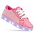 Tenis de led recarregável rosa glitter feminino infantil - Imagem 7