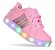 Tenis Led Luz pisca Feminino infantil menina rosa ou branco - Imagem 2