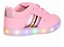 Tenis Led Luz pisca Feminino infantil menina rosa ou branco - Imagem 5