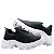 Tenis Feminino Preto  Chunky salto plataforma com brilho - Imagem 5