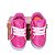 Tenis Infantil Feminino Led Glitter Rosa personagem Meninas PC - Imagem 6