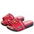 Chinelo Vermelho com Led Luz  Infantil Masculino Bombeiros - Imagem 2