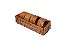 Conjunto com 4 porta-guardanapos rattan circular - Imagem 1