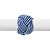 Conjunto com 4 porta-guardanapos Traccia Bluestone - Imagem 2