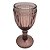 Conjunto de 6 taças de vinho de vidro rosa INCASA de 180 ml - Imagem 1