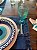 Jogo americano Jeans Destroyed com bolso - Imagem 3