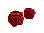 Conjunto com 4 porta-guardanapos Traccia vermelho - Imagem 1