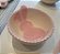 Bowl de cerâmica com coelho colorido pintado à mão - Imagem 4