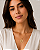 Colar Estrela de David Redonda G - Banhado a Ouro 18K - Imagem 3