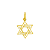 Pingente Estrela de David - Ouro 18K - Imagem 1
