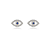 Brinco Olho Grego - Prata 925 - Zircônia - Imagem 1