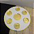 Keará - Acrílico - Dourado - 28 cm - Imagem 4