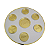 Keará - Acrílico - Dourado - 28 cm - Imagem 1