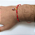 Pulseira vermelha 7 nós - olho grego vermelho - Imagem 2