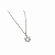 Colar estrela de David - Zirconia - Prata 925 - Imagem 3