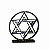 Estrela de David de mesa - Azul - Imagem 2