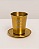 Copo para Kidush em Aço Inoxidável – Dourado ou Prateado (230 ml com Pires) - Imagem 2