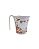 Caneca para Netilat Yadaim – Branco Florido - Melamina - Imagem 5