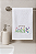 Toalha de Lavabo - Netilat Iadaim Com Flores - Imagem 2