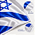 Bandeira de Israel - Cetim - 100x150 cm - Imagem 3