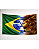 Bandeira Israel/Brasil/Leão de Judá - Cetim - 100 x 150 cm - Imagem 3