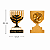 Botton Menorá Holy Land - Imagem 2