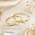 Aliança personalizável - Ouro 18K - Imagem 7
