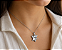 Pingente de Prata Estrela de David com Chai - Design Moderno - Imagem 2