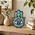Hamsa de cerâmica - Olho Grego Azul - Imagem 2