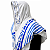 Talit Gadol Kosher Acrilã - 1,40 x 1,90 m - Imagem 3