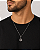 Colar Estrela de David - Banhada a Prata - Imagem 4