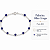 Pulseira Olho Grego em Prata 925 - Azul - Imagem 3