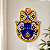 Hamsa de Porcelana Olho Grego e Hamsa - Enfeite de Parede - Imagem 2
